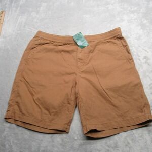 Alesbury Golf Shorts Men 38 Brown Elastic‎ Drawstring Waist Pockets Ripstop NEW